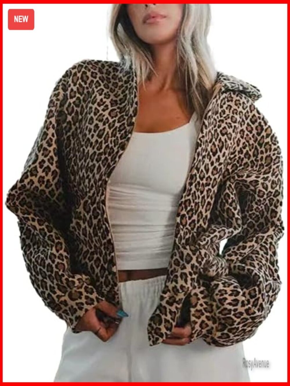 Oversized Leopard Print Hoodie - Y2K Camo Vintage Streetwear Zipper Cardigan
